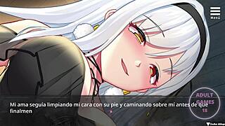 Japanese witch hentai game with comments