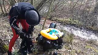 i got brutally dominated by mud trichtern in latex