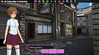 04 the fixer gets help from a cop in anime style