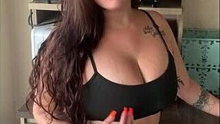 boss whore moans as plumber fucks her wet pussy and cums on face