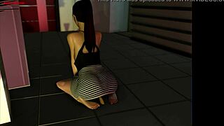 Tk17 - anal toys cum on soles and feet - edwina masturbates