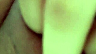 Indian Babe Rubs Shaved Area Before Work