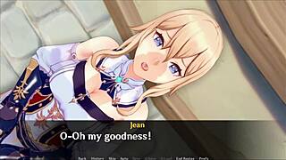 i'm playing klee prank adventure part 3, fingering and toying with lesbian hentai girls outdoor 😅