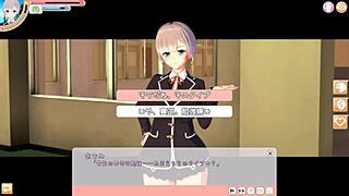 3D cartoon JK Asami with huge tits gets rubbed and banged hard.