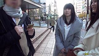 i pose erotically as asian japanese idol with cumshot