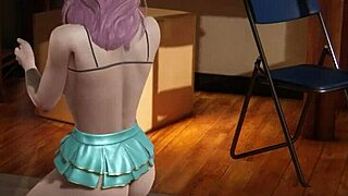 Alisa Bosconovitch dominates with fierce sucking and 3D action