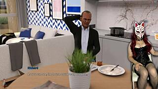 steps of debauchery 40 - sexy house maid in cosplay outfit with big tits