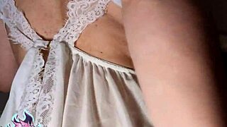 Deep succubus transforms with crossdressing fingering