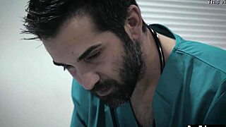 Petite teen 18+ endures pain from nasty doctor’s exam.