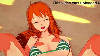 Nami craves you to rip off her tight jeans now
