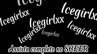 Amiguinho Safado Ganha Boquete da Loira Gostosa na Chamada de Vídeo com Namorado