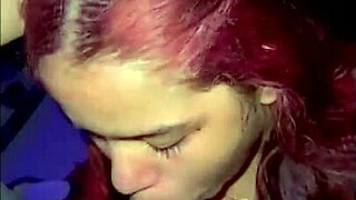 Amateur Redhead 18 Babe with Huge Tits Bent Over Doggystyle