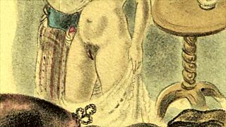 i love these vintage erotic drawings, they make me so hornyy