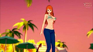 Nami craves you to rip off her tight jeans now