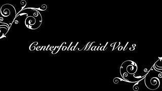 Centerfold maid in heels rides with shaved tan lines exposed