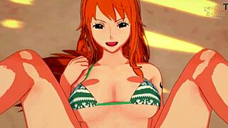 Nami craves you to rip off her tight jeans now