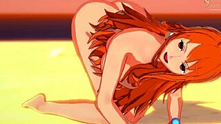 Nami craves you to rip off her tight jeans now