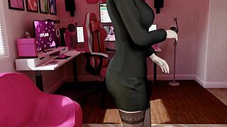 my cute asian babe in 3d pov gets hardcore with monster cock sex