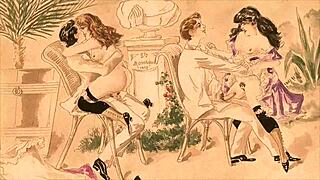 Man, I’m Obsessed with These Vintage Erotic Drawings, So Cool!