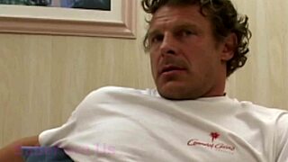 Intense double penetration with anal fucking and blowjob.