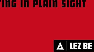 Lez Be Bad: Lonely military wife Valentina Nappi craves rough pegging from sexy mistress Katrina Colt