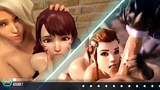 Ready to fap with Overwatch's best 3D animations?