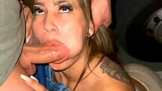 Nymphomaniac Has Outburst And Meets Friend In Public Parking