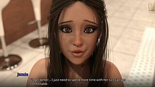 Did Jamie And Shauna Just Share A Kiss In This Anime Scene?