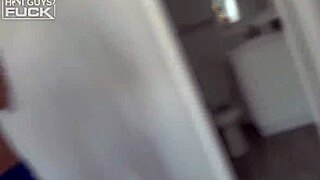 Big dick Latino stud roughly fucks wet white teen booty with hair pulling.