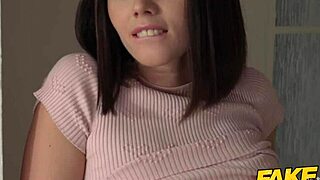 Lesbian girls Stacy Cruz and Jenny Doll seduce Eve Sweet into pussy licking orgasm