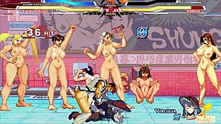 dongwan battles warugiria in a paid character showdown