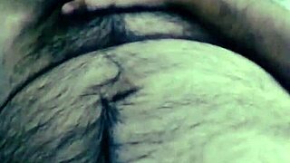 enjoying hairy guy's delicious dick with oral fun 😋