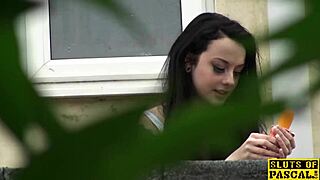 I spanked the slut in heels, dominating her with face fucking and nipple slaps