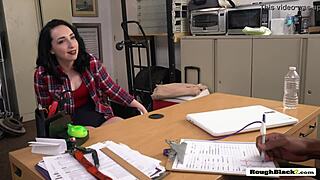 White Hottie Drilled In Doggy