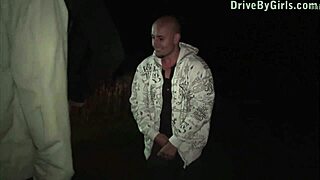 blonde babe sucking dicks through car window