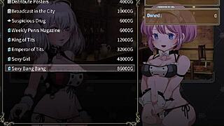 yo, check lewdcrest lady of the night, branded azel, banging for dicks in hentai gameplay!