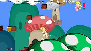 Nieopowiedziana historia Peach: Świat 1-1-2 przygoda cycków!