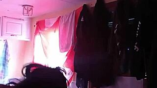 Slut sucking deep cum load in blowjob session