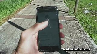 Hot Latina Street Pickup Sucks Cock Hardcore