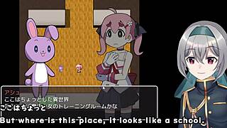 magic unability girl akari in crossdressing trial with machine tits action 😊