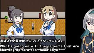 magic unability girl akari in crossdressing trial with machine tits action 😊