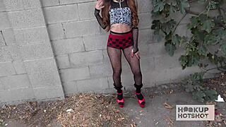 Goth Babe Holly Hendrix Wild