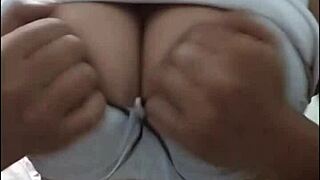 Big tits webcam show with intriguing close-ups and teasing