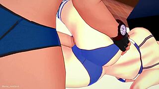 tv woman tries not to cum but fails