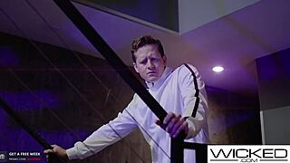 Freya Parker Deepthroats and Rides Dick in Cyberspace 😈