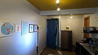 behind the scenes anal with blonde slut getting assfucked