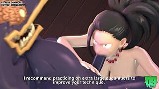 Wow, Momo and Toga Show Nomu Fucking in Wild Tutorial!