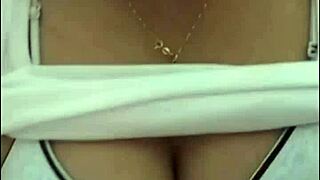 Big tits webcam show with intriguing close-ups and teasing