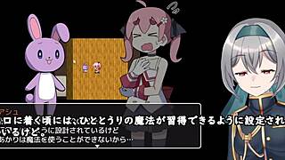 magic unability girl akari in crossdressing trial with machine tits action 😊