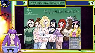 x-men rogue takes a sexy shower with monster cock